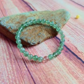 Green Strawberry Quartz with Red Strawberry Quartz Bracelet – Love·Harmony·Manifest